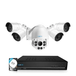 Reolink RLK8-410B4-423D1 PoE 5MP Camerasysteem