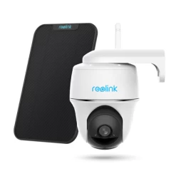 Reolink Argus PT + Zwart Solar Paneel