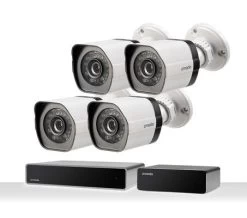 Zmodo ZS-2NL4-W Full HD 1080p SPoE Camerasysteem Wit