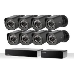 Zmodo ZS-2NL8-B Full HD 1080p SPoE Camerasysteem Zwart