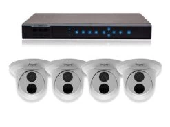 Vegas CS-P4 ProView 4MP PoE Beveiligingscamera Set