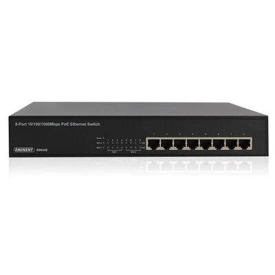 Eminent EM4436 8-Poorts Gigabit Switch, 8 PoE Poorten - Afbeelding 4