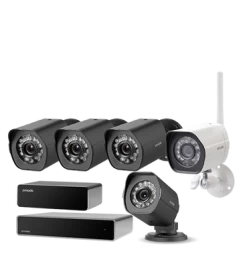 Zmodo ZS-2NL4-B Zwart Wired-Wireless Combi 1TB 1-Pack