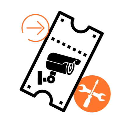 Installatievoucher Batterij Binnen/Buiten Camera