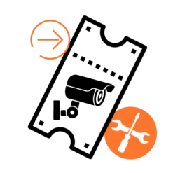 Installatievoucher WiFi/PoE Buitencamera