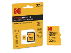 Kodak EMTEC Premium 32 GB Micro SD Kaart + Adapter